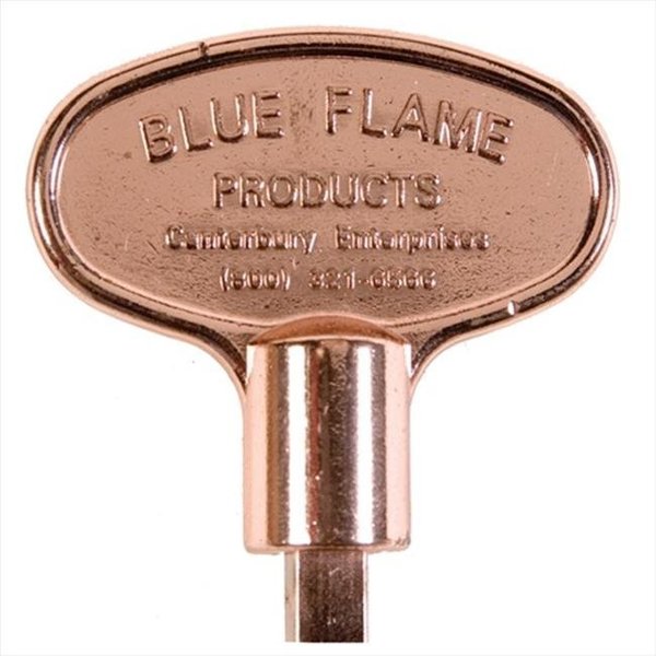 Canterbury  Enterprises Llc Blue Flame BF.KY.03 3 in. Universal Key Polish Copper BF.KY.03